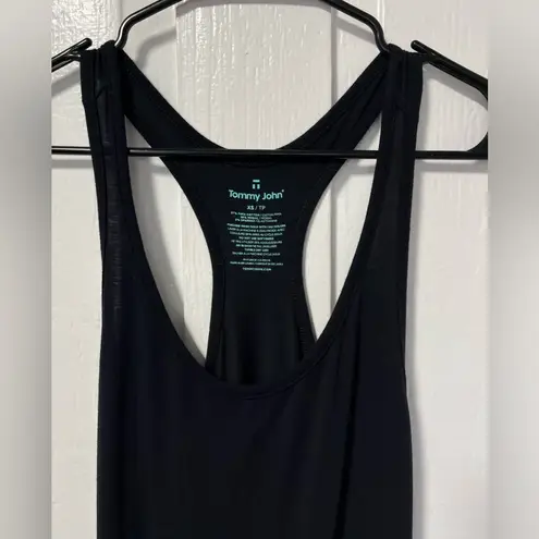 Tommy John Women's Second Skin Racerback Dress in Black size XS