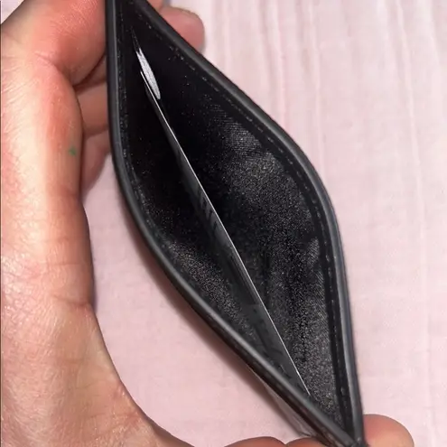 Kate Spade NWT  Black Floral Card Holder