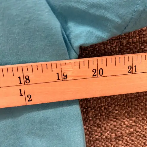 Vintage Embroidered Shirt Medium Cottagecore Floral Feminine Casual Boho Knit Blue