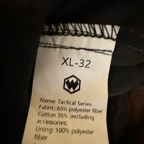 Brown Straight Leg Pants with Durable Fabric Size XL