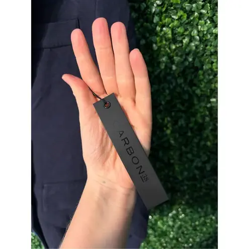 Carbon38 Oversized Scuba Blazer Dark Blue Sz XS NWT