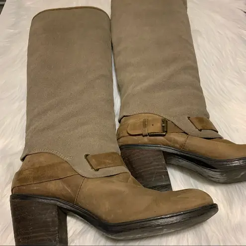 Bandolino  Tan Suede Boots