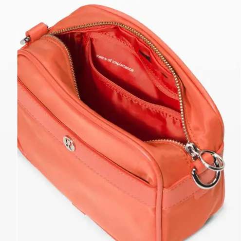 Lululemon  Now and Always Crossbody Mini in Brick Orange