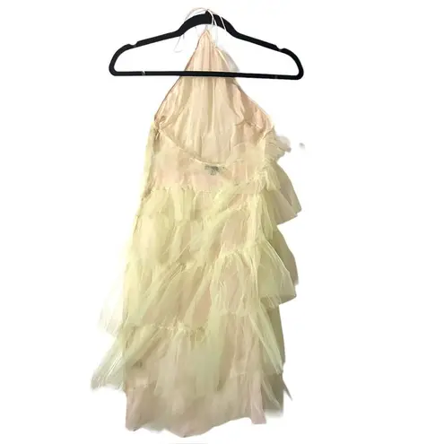 The Bar  Lou Tulle Halter Dress Sz 4