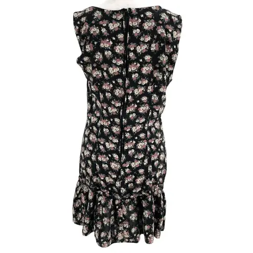 Vintage 90s Floral Mini Dress Cottage Punk Grunge Sha Sha Collection size Medium