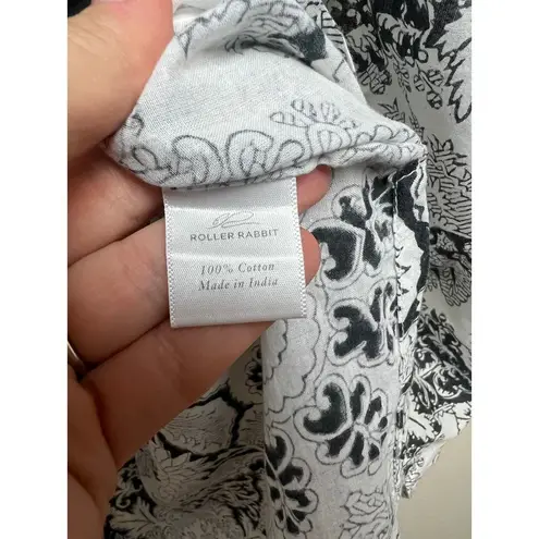 Roller Rabbit Tunic with Blue Embroidery Sz. S