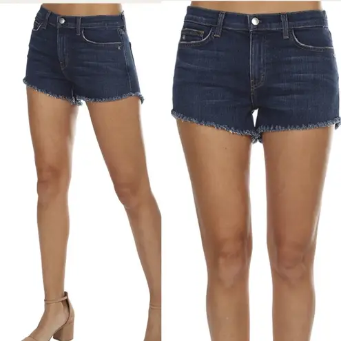 L'Agence L’Agence Zoe Perfect Fit Relaxed Denim Jean Shorts: Authentique Blue