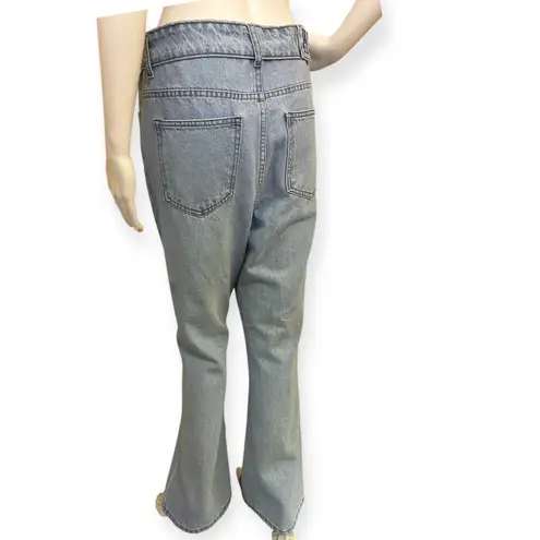 Pretty Little Thing PLT Folded Waist Jeans  - Image 4