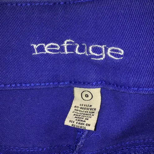 Charlotte Russe Blue Mid Rise Denim Shorts