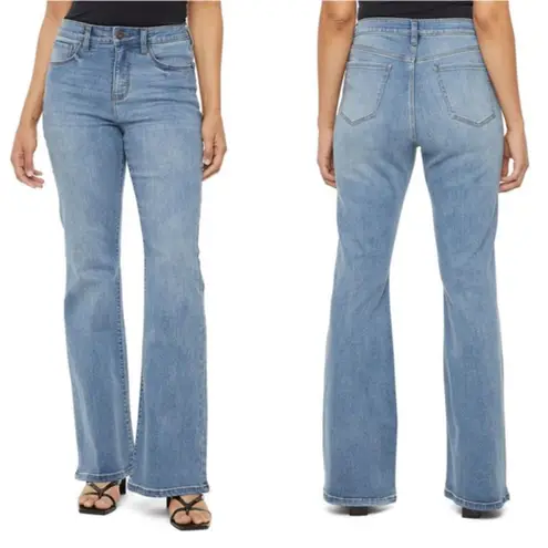 Bold Elements Curvy Fit Flare Leg Jean