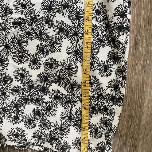 Mata Traders Ethical Natural Fibers Floral Midi Dress Small Dainty Earthy Hippie Black