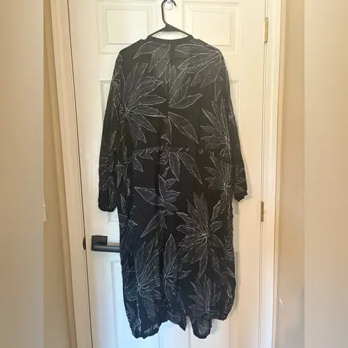 Alembika Everything dress size M botanical balloon hem sold out laden look Black Size M