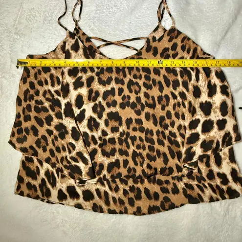 Brooklyn Karma  Leopard Print Tank Top