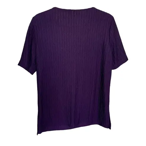 Samatha Lee Sweater Skirt 2 Piece Set Purple Women's Size Medium