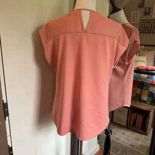Daisy Fuentes Large Pink Top