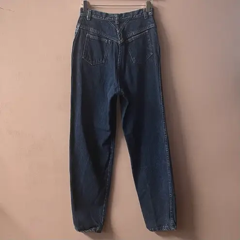 Vintage 100% Cotton Dark Wash Blue Western
