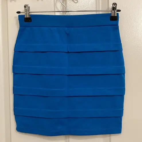 Windsor Y2K Blue  Bandage Skirt