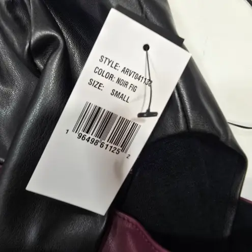 AFRM Inessa Top in Noir Fig Purple