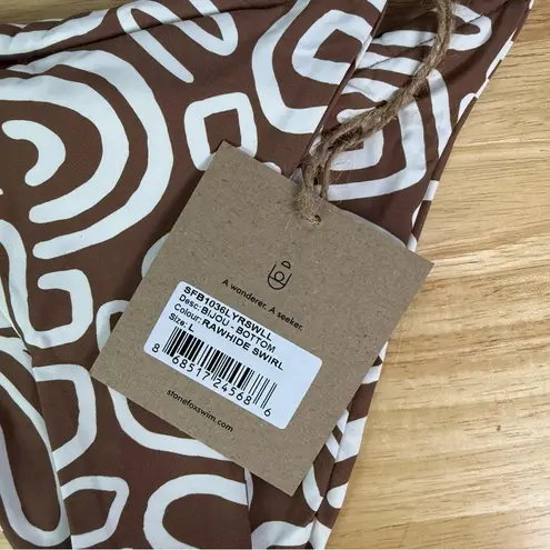 Stone Fox Swim Stone Fox Bijou Bikini Bottoms Rawhide Swirl Size Large