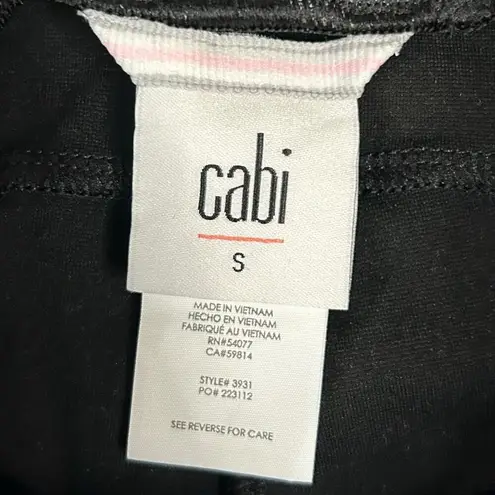 CAbi  3931 Womens S ATC Leggings Gray Camo High Rise Stretch Athleisure Pockets