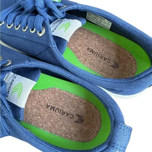 Cariuma OCA Low Shadow Blue Canvas Sneaker women’s 10 men’s 8.5 unisex