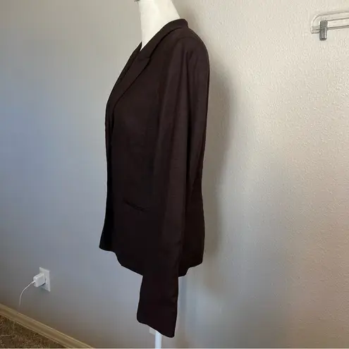 Hugo Boss Boss Jannami Virgin Wool Burgundy/Black Blazer Size 4