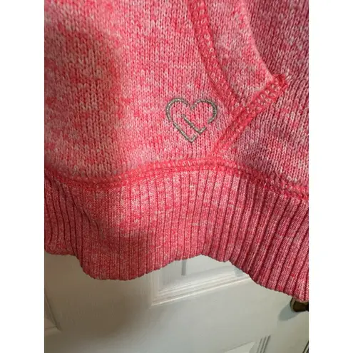 Live Love Dream Pink Zip Up Hoodie, Women’s, Large