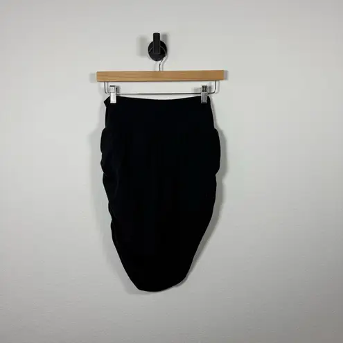 Athleta Women’s Transcend Ruched Skort in Black Size L