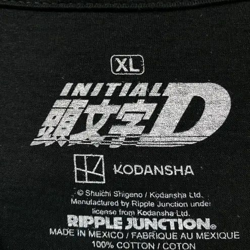 Initial D Sprinter Trueno Takumi Fujiwara T-Shirt Size Extra Large