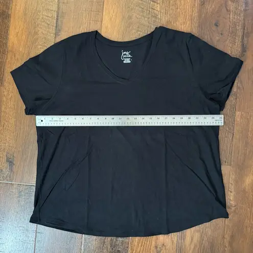Just My Size black t-shirt, plus size 2X, 18W/20W