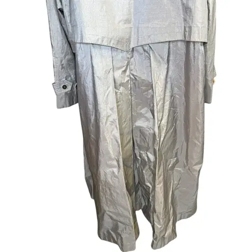 Maggie Barnes Maggie Burnes vintage 1980’s DuPont thermolite trench coat size 20.