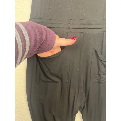 VICI ‎ Jumpsuit Women’s Black Sleeveless Drawstring Size Small