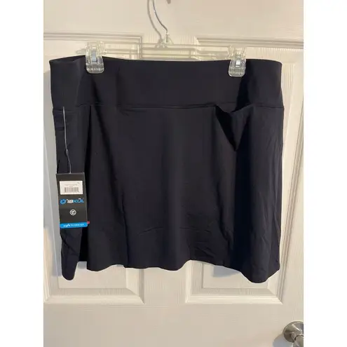 IBKUL Women's 17.25" Faux Wrap Golf
Skort Size XL Black New With Tags
