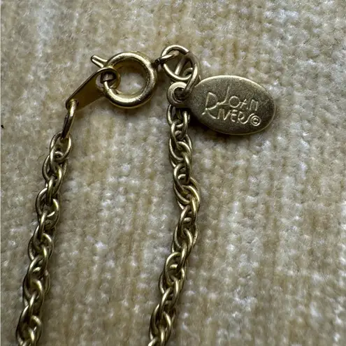 Joan Rivers VINTAGE NECKLACE AND PENDANT