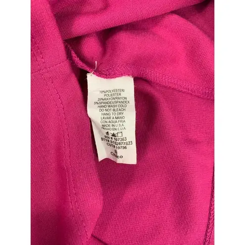 Solemio Women's Fuchsia A-LIne Skirt