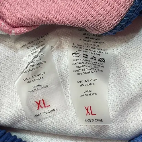 None Ribbed Bikini High-Waisted Adjustable Spaghetti Straps