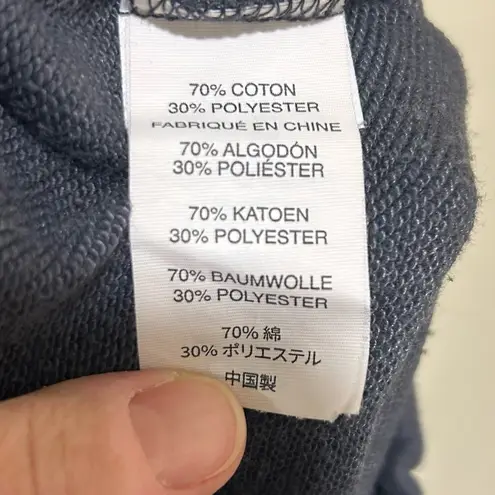 Vuori Sedona Wide Leg Split Sweatpants in Gray Blue - Size XXS