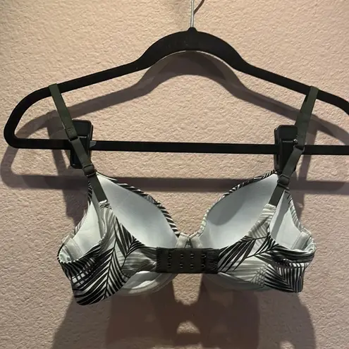 Kindly 32B Palm Leaf Underwire TShirt Bra Green Size undefined