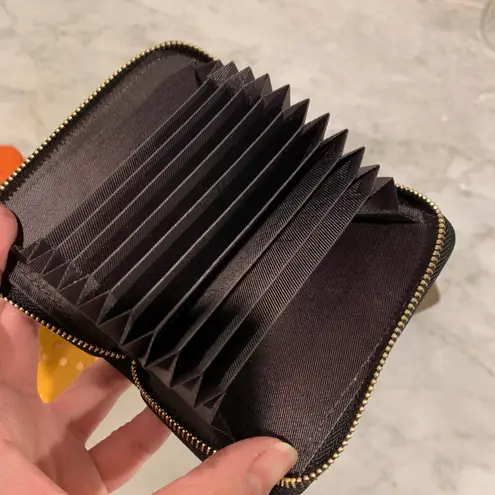 Real leather Card Case Black