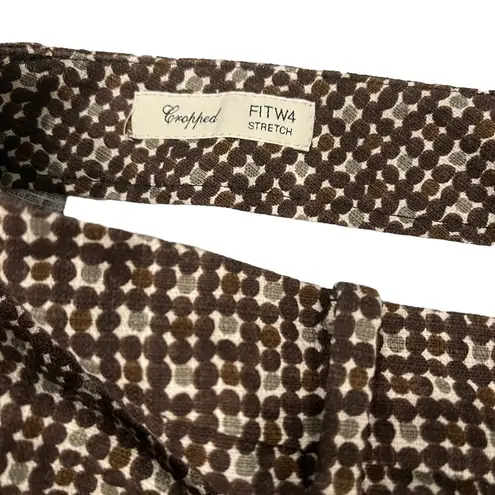 Max Mara Cropped Weekend FitW4 Stretch Pants, Sz 12