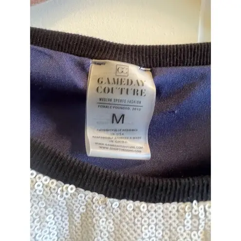 Women's Game day Couture Sequin Jersey Dress Chicago Bears Size M Size M