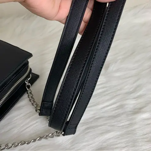 Steve Madden  Black Crossbody Wallet Bag