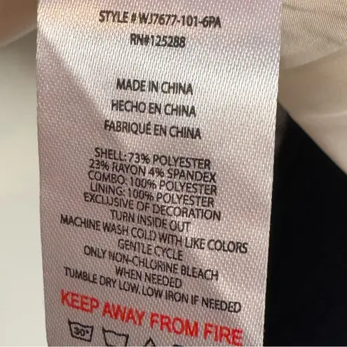 Jason Wu NWT Cropped Lapel Blazer in White Black Size Extra Small