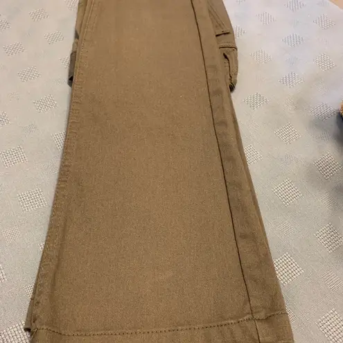 Hybrid & Co Gray Slim Bootcut Pants