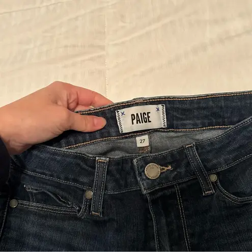 Paige  Denim Skyline Boot Jeans Size 27 Dark Wash thumbnail 4