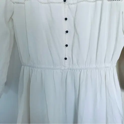 Anthropologie NWOT Forever 21 Boho Babydoll Fit & Flare Music Festival Concert Mini Dress | L