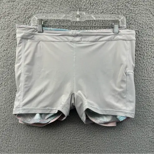 Outdoor Voices  Skirt Skort Athletic Tennis Activewear Pink Blue Women's‎ Large