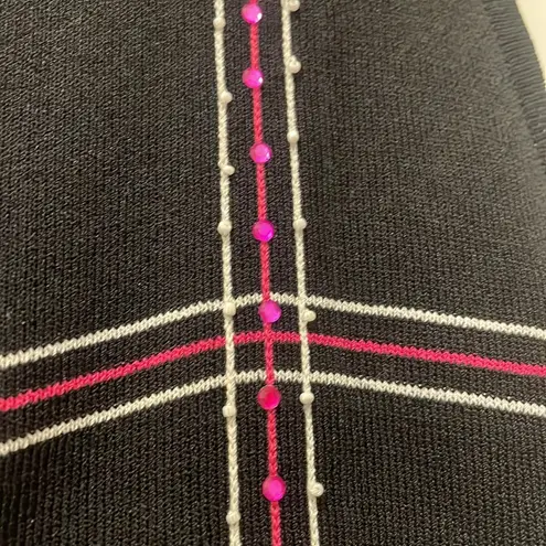 infinity Vintage- 1990’s career shirt for suit cropped by pink and black L