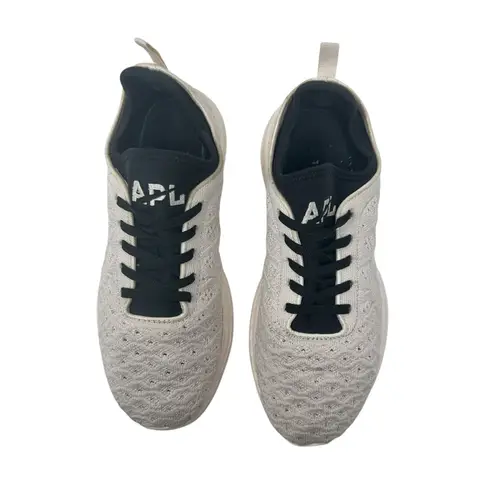 APL Athletic Propulsion Labs Techloom Phantom Sneakers White Black Size US 8