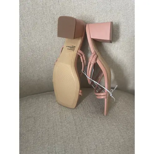 A New Day  Women's 2.25" Chunky Block Mid Heel Slip On Sandals Memory Foam, S83 - Image 6